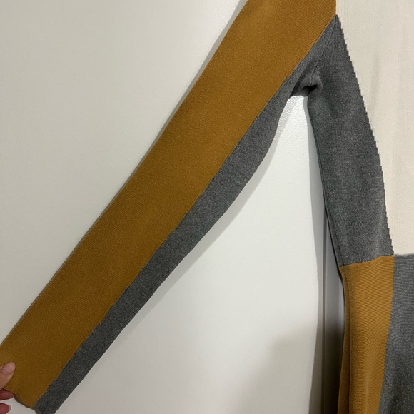 Slate & Willow Colorblock Midi Dress Size Medium $268 - Picture 4 of 8